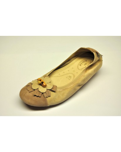 BALLERINA SABBIA-TAUPE NEW ITALIA