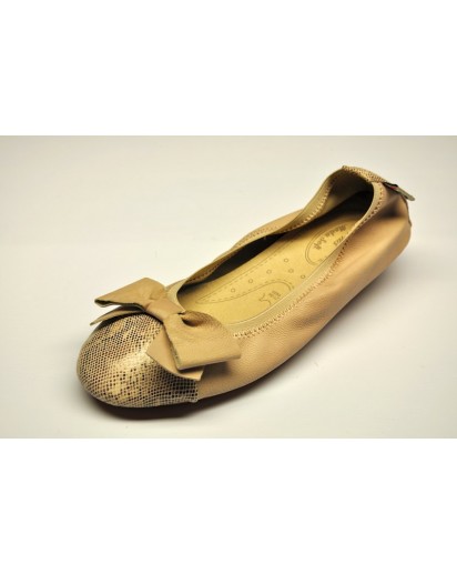 BALLERINA CIPRIA-BRIO BEIGE NEW ITALIA