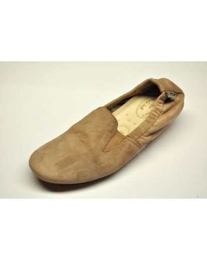 PANTOFOLA TAUPE NEW ITALIA