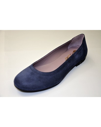 BALLERINA SUOLA GOMMA CAM.BLU C.RP