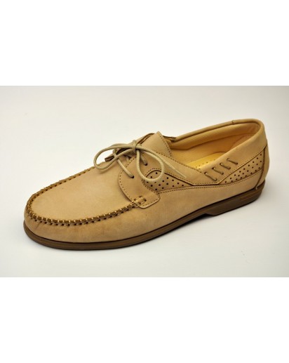 MOCASSINO UOMO NABUK BEIGE   FREETIME