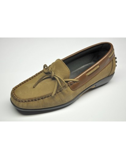 MOCASSINO DONNA NABUK SALSA  FREETIME