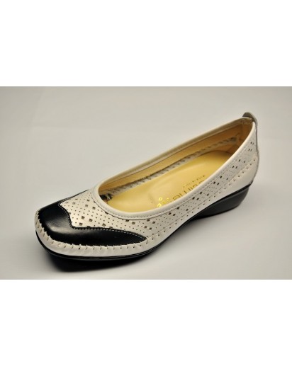 SCARPA  DONNA BIANCO/BLU FREETIME