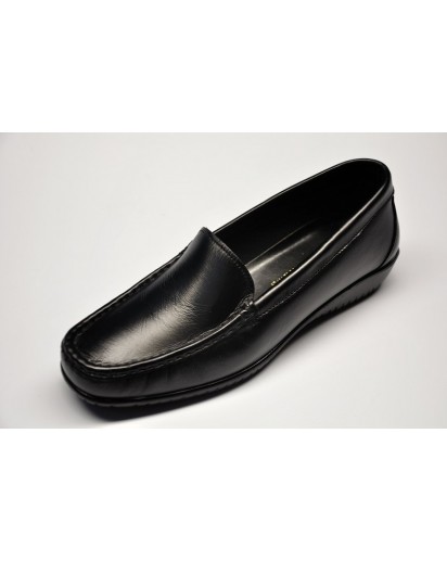 MOCASSINO NAPLAK NERO ZEPPA  FREETIME