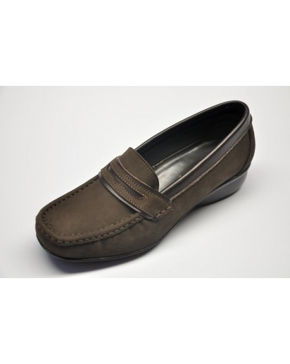 MOCASSINO NABUK+NAPPA T.MORO FREETIME
