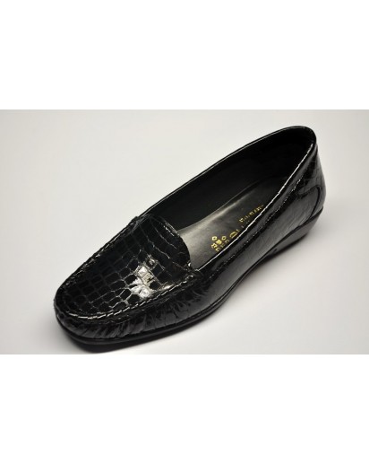 MOCASSINO NAPLAK COCCO NERO  FREETIME