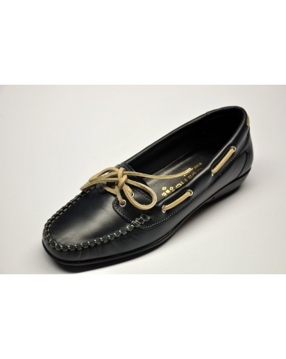MOCASSINO NAPPA BLU   ZEPPA  FREETIME