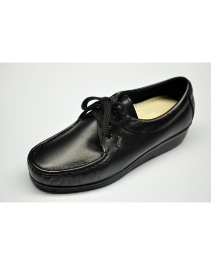 MOCASSINO ALLACC. NAPPA NERO FREETIME