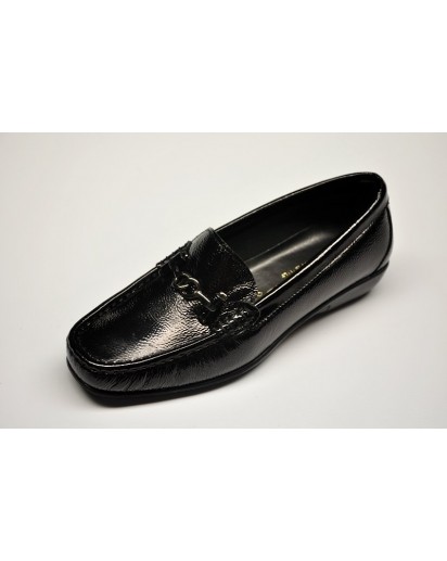 MOCASSINO NAPLAK NERO  FREETIME