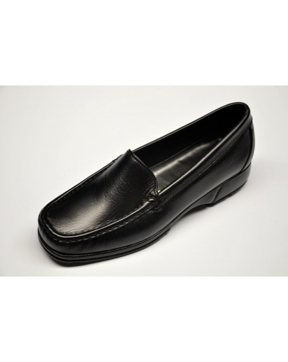 MOCASSINO NAPPA NERO ZEPPA30 FREETIME
