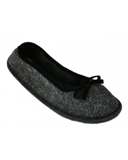 BALLERINA PANTOFOLA NERA LE CLARE