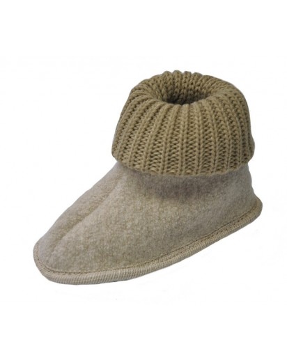 POLACCHINA PANTOFOLA BEIGE LE CLARE