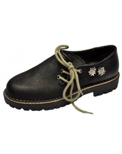 84S2 SCARPA ALLACCIATA 2 STELLINE MET.