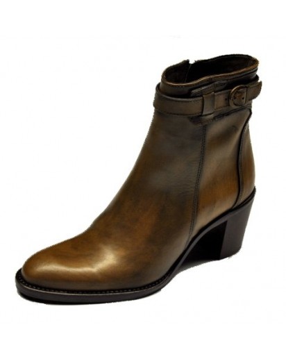 STIVALETTO VITELLO TAUPE TACCO 60MM