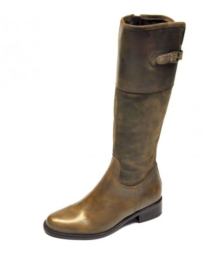 STIVALE CAM.+VIT. TAUPE TACCO 30MM