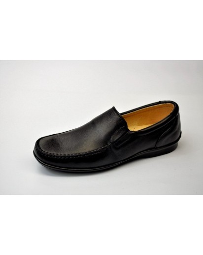 MOCASSINO VITELLO NERO ZANIN