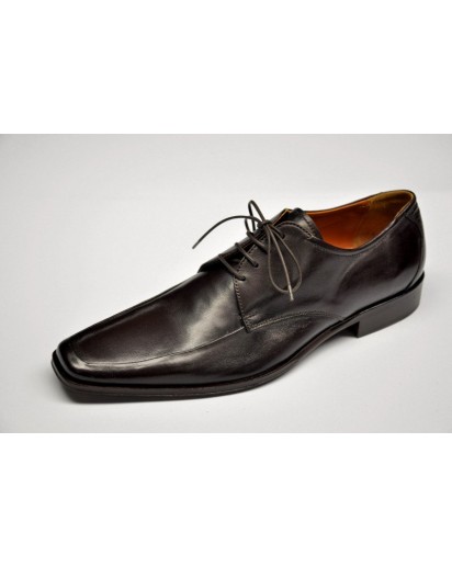 SCARPA DERBY CON PATELLA VITELLO T.MORO