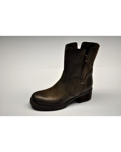 STIVALETTO VITELLO MARRONE SCURO TACCO40