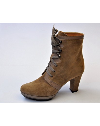 STIVALETTO NAPPA+CAM.BEIGE TACCO70 ELATA