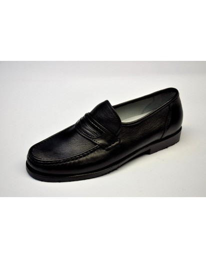 MOCASSINO VITELLO NERO ZANIN