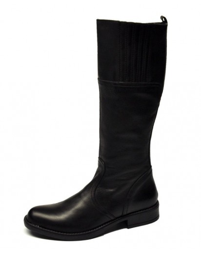 STIVALE PELLE NERO