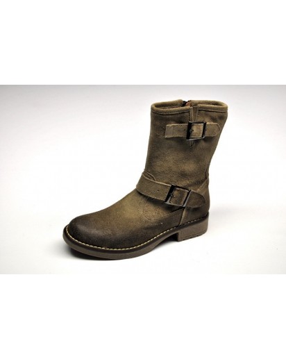 STIVALETTO CROSTA INVECCHIATA TAUPE