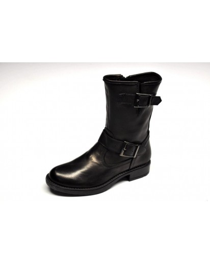 STIVALETTO PELLE NERO