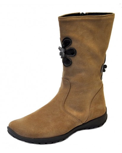 STIVALE BIMBO CAMOSCIO CAPPUCCINO