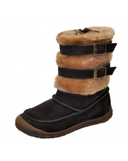 STIVALETTO CAMOSCIO T.MORO + MONTONE