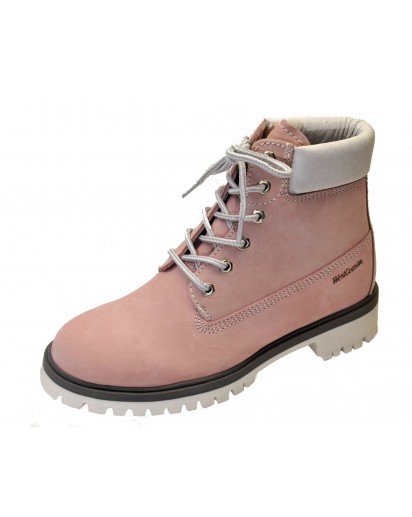 POLACCHINO ALLACCIATO NABUK ROSA