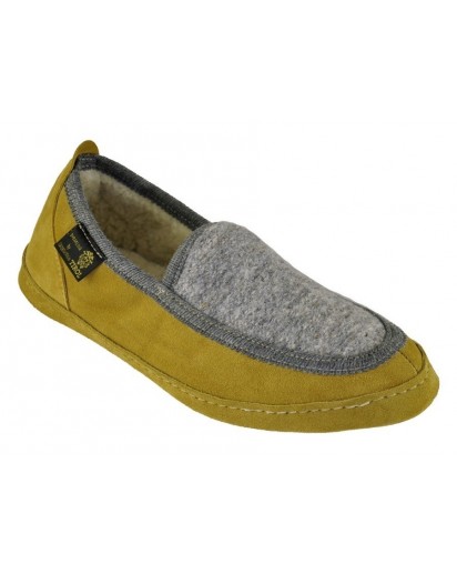 600 MONTONE GIALLO + LANA COTTA GRIGIO