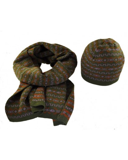 SET SCIARPA + BERRETTO FANTASIA B