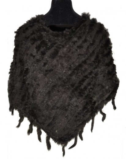 PONCHO LAPIN CON CODINE TESTA DI MORO
