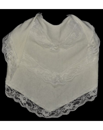 FOULARD PIZZO BIANCO