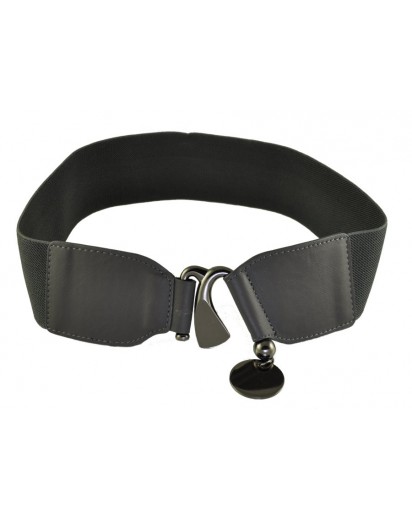 CINTURA ELASTICIZZATA FIBBIA DA INF.GRIG