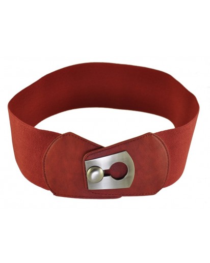 CINTURA ELASTICIZZATA FIBBIA FORO CILIEG