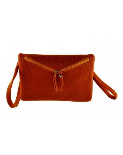 POCHETTE FELTRINO ARANCIO