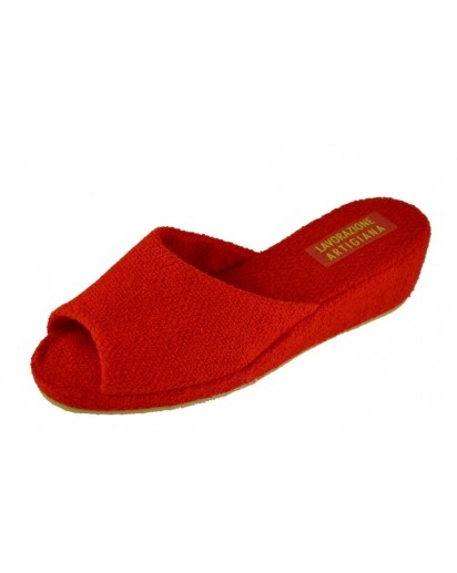 CIABATTA P.APERTA SPUGNA ZEPPA 40 ROSSO