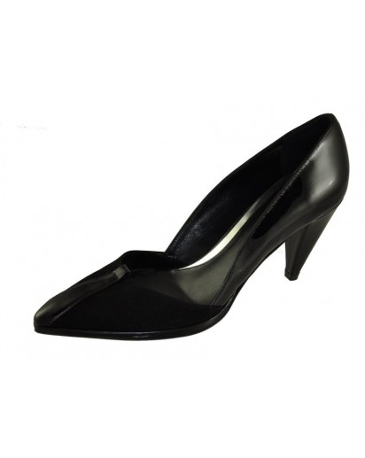 SCARPA DECOLTE` VERNICE E CAM.NERO TA 70