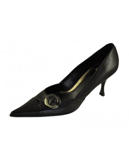 SCARPA NAPPA NERO    TACCO 70