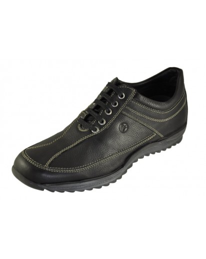 SCARPA ALLACCIATA NERO