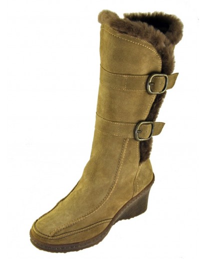 STIVALE CAMOSCIO TORTORA
