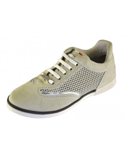 SNEAKER PELLE E CAMOSCIO GHIACCIO RIP.LA