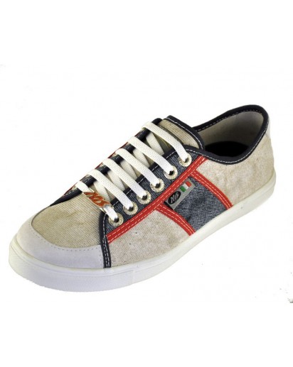 SNEAKER TELA GHIACCIO/BLU