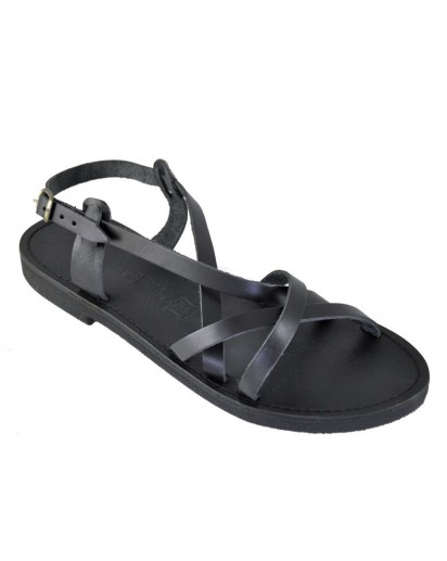 SANDALO IN VACCHETTA NERO