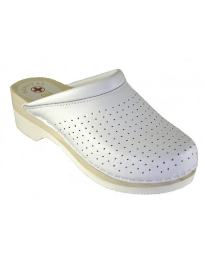 ZOCCOLO PELLE MICROFOR. BIANCO LEGNO