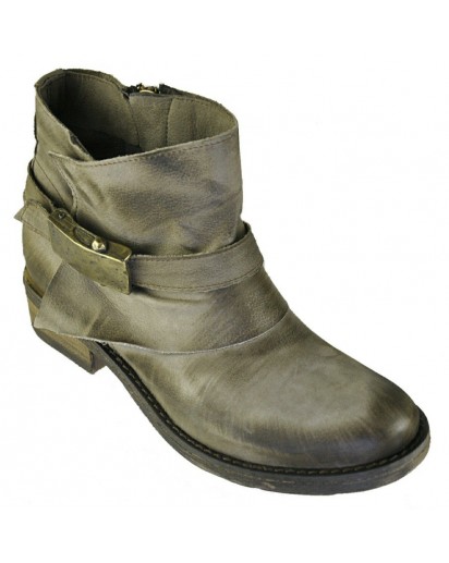 STIVALETTO NABUK TAUPE  SPAZZOLATO
