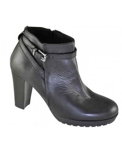 STIVALETTO VITELLO NERO TACCO 90