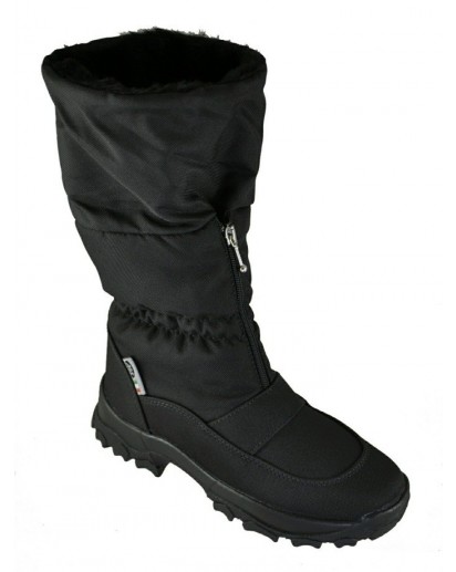 DOPOSCI IN NYLON NERO + PELLICCETTA