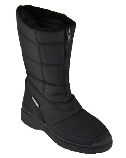 DOPOSCI IN TESSUTO NYLON NERO IMPERMEAB.